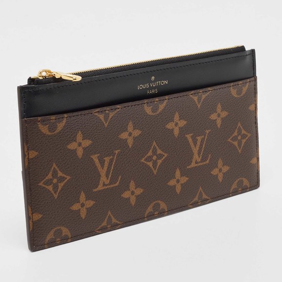 LOUIS VUITTON Monogram Canvas Slim Purse - Picture 3 of 8